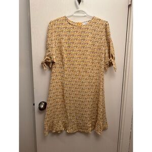 RIHOAS Yellow Floral Dress